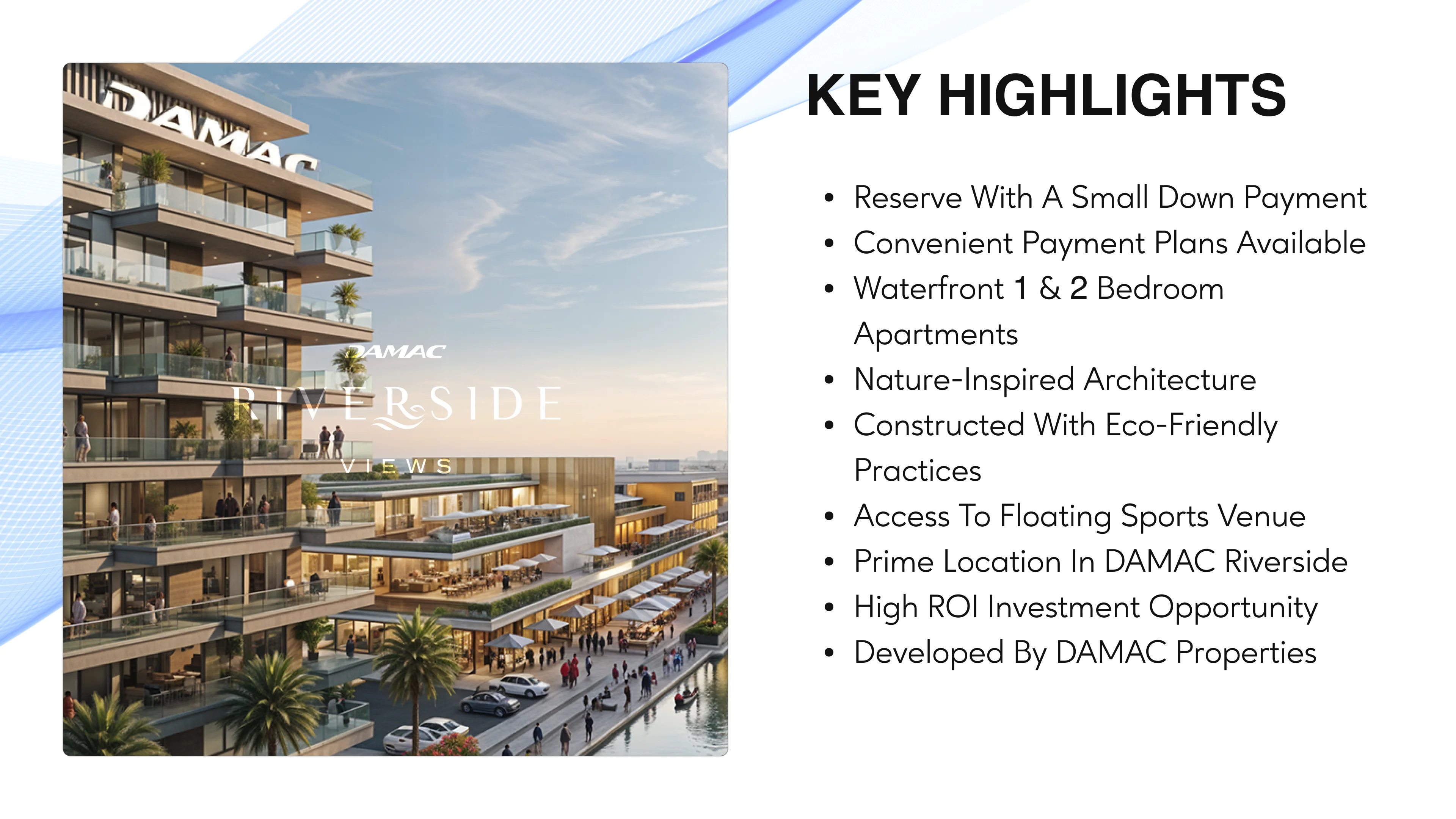 Damac Riverside Views - Marine 2